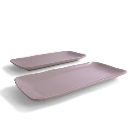 Organic Serving Trays | 2 Pack